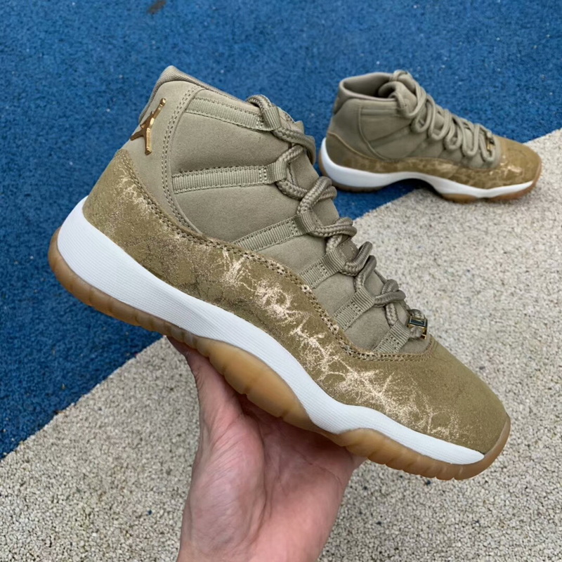 Authentic Air Jordan 11 Neutral Olive